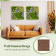 20" x 20" 3D Hanging Succulents with 10 Types of Mixed Faux Plants for Balcony Home