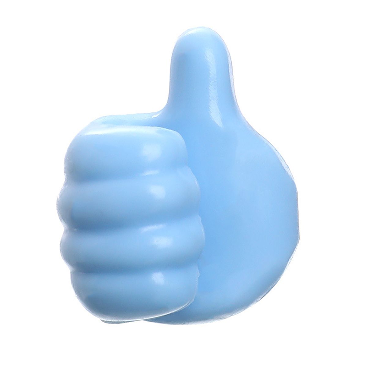 Silicone Thumb Wall Hook Creative Adhesive Thumb Cable Clip Key Hook Wall Hangers for Data Cable Earphone Belt hat Key Storage