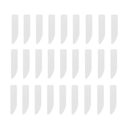 100 Pcs Plant Labels Plastic I-Type Plant Tags Nursery Garden Pot Plant Markers, Mini Size White