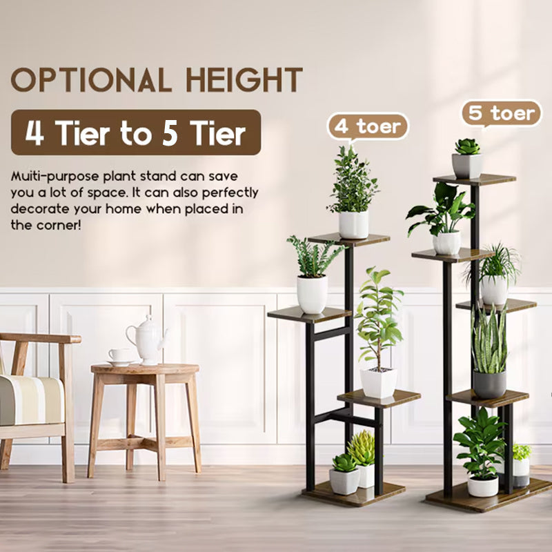 Multi-layer Plant Stand Suitable for Houseplants Display Shelf