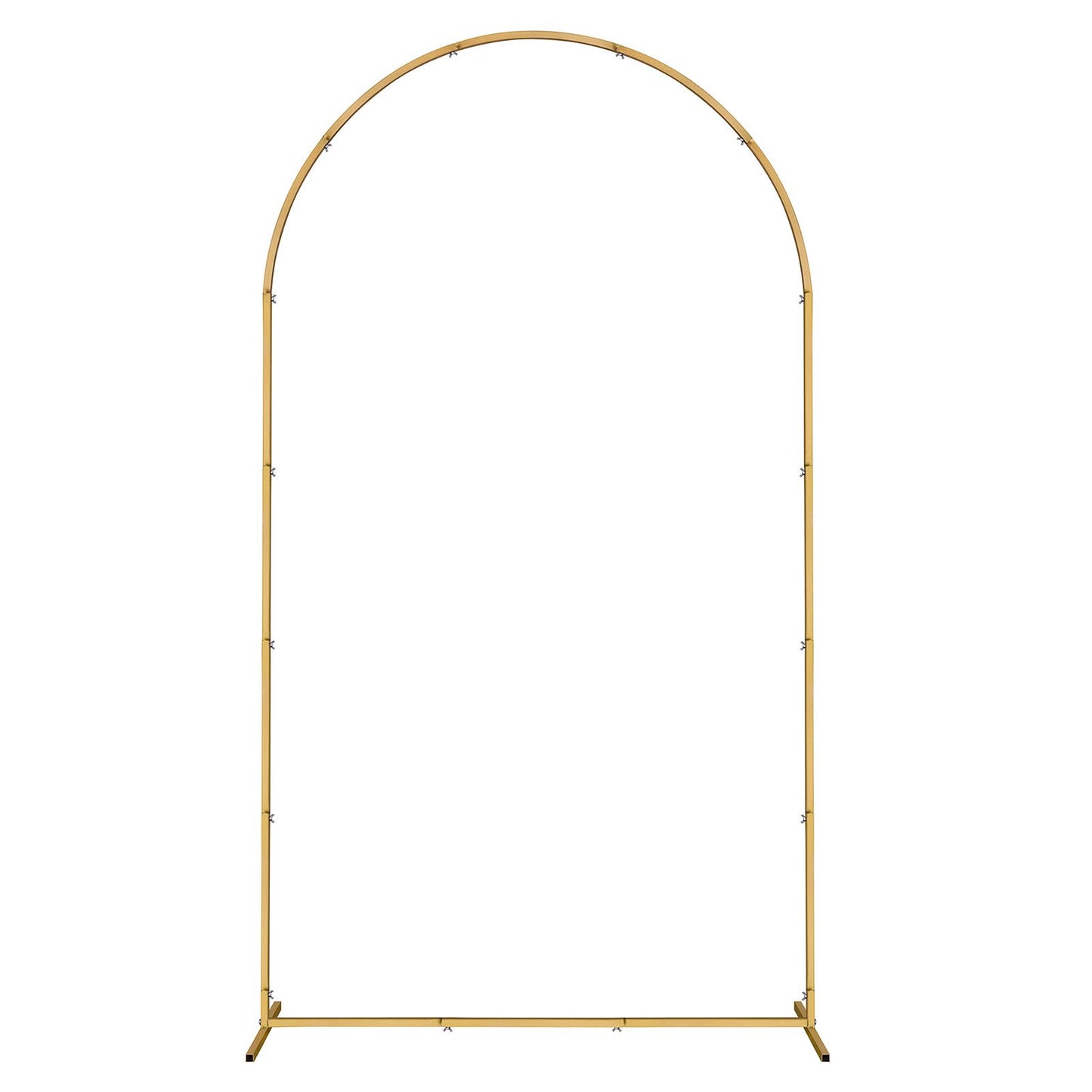 47.2" W x 86.6" H Iron Arch Roof for Garden Wedding