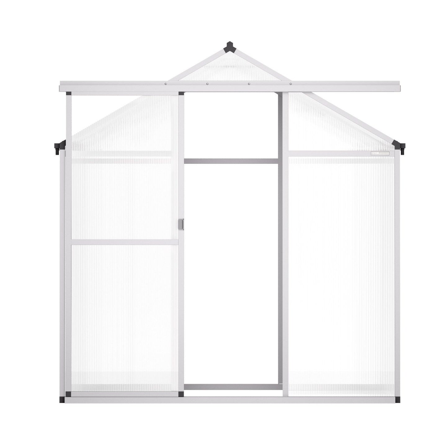 Polycarbonate Greenhouse 6 x 4 Ft Outdoor Walk-in Greenhouse for Garden